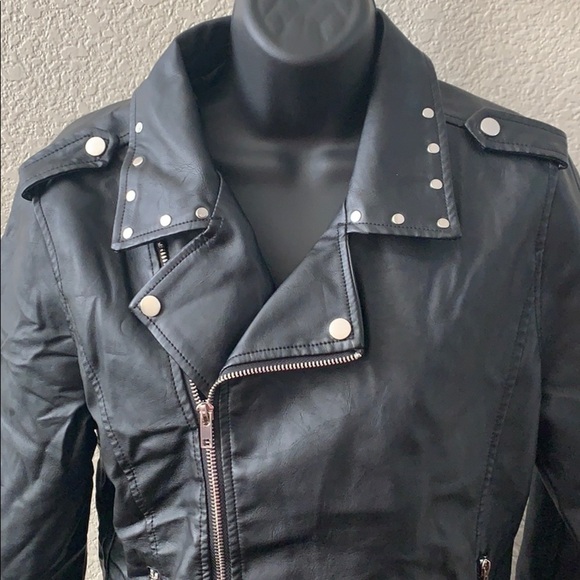 ASHLEY by 26 International Outerwear Moto Jacket - Picture 3 of 13